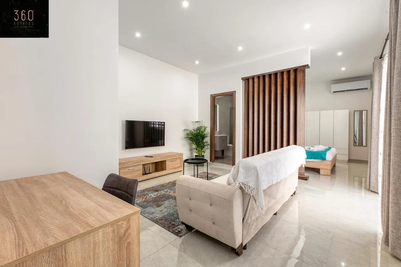 Stylish & Modern 1 Bedroom Duplex Apt In St Julians By 360 Estates St. Julian's Apartamento
