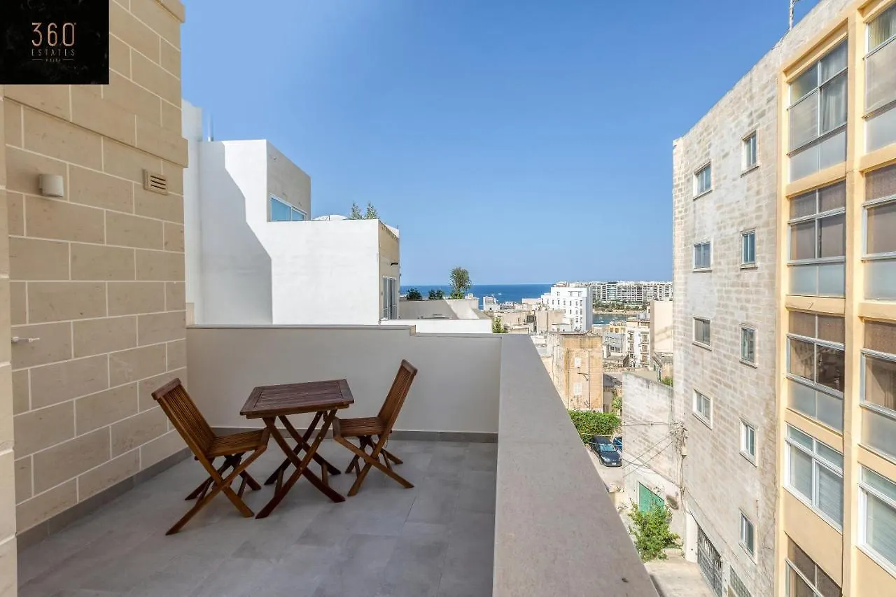 Apartamento Stylish & Modern 1 Bedroom Duplex Apt In St Julians By 360 Estates St. Julian's Malta