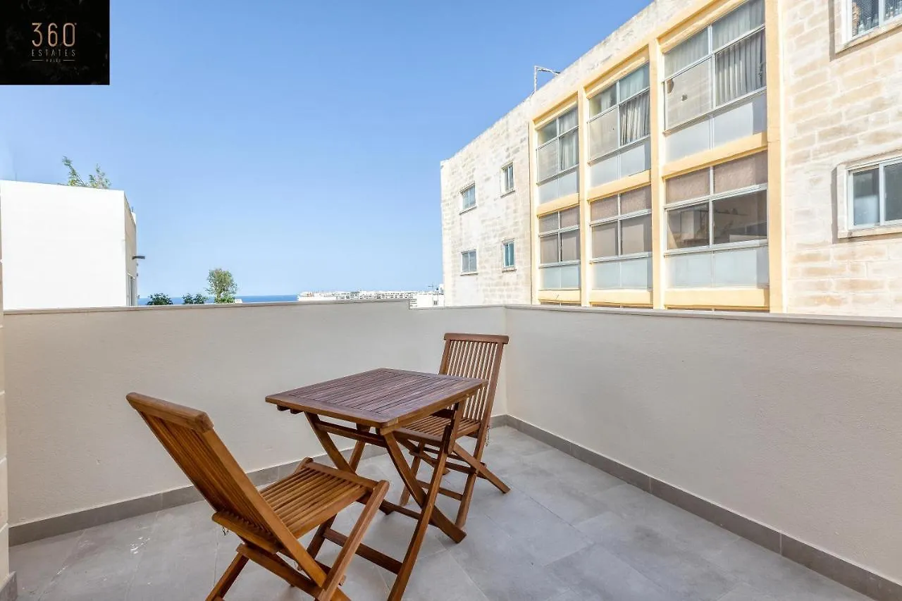 Apartamento Stylish & Modern 1 Bedroom Duplex Apt In St Julians By 360 Estates St. Julian's
