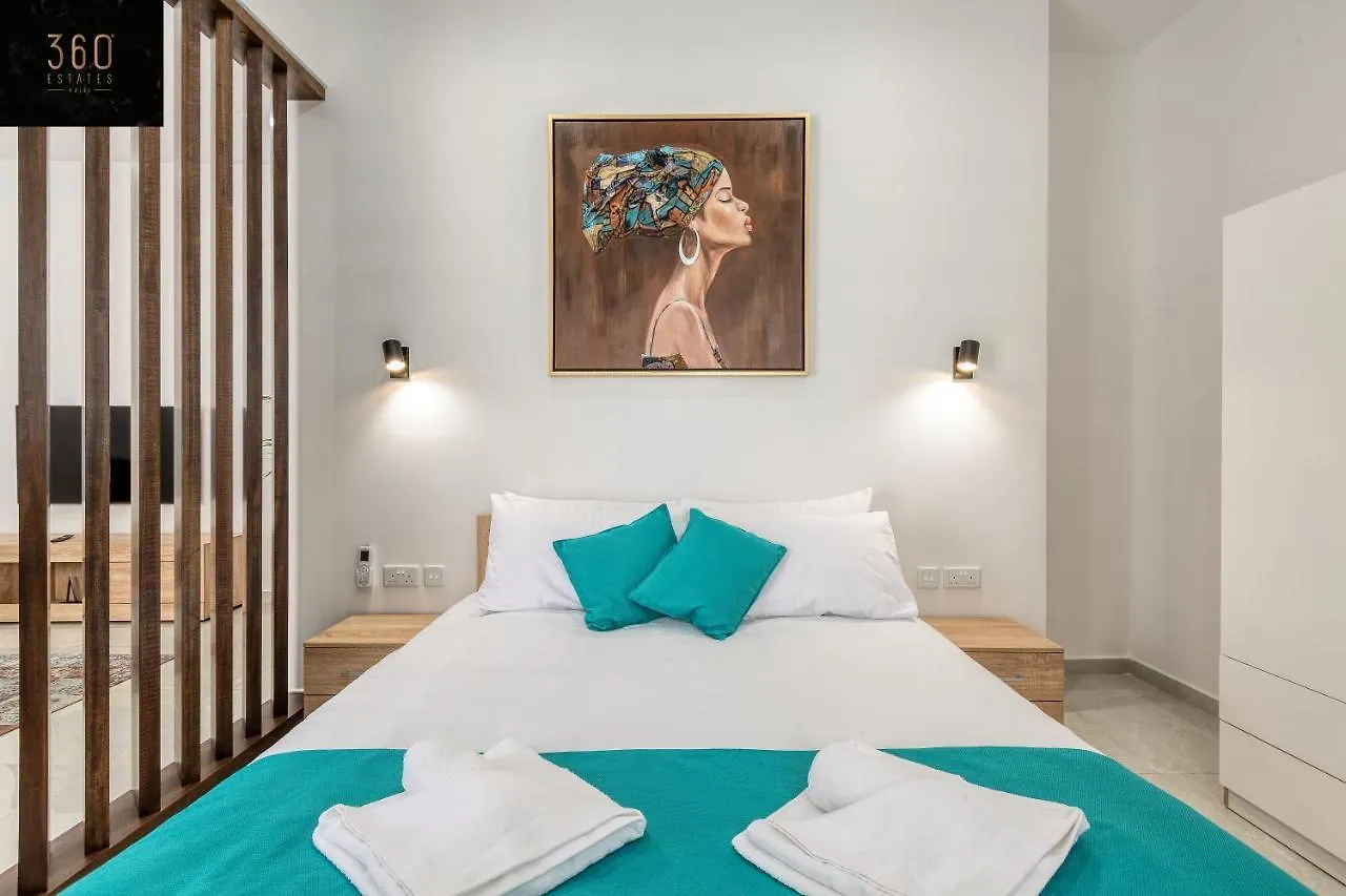 Stylish & Modern 1 Bedroom Duplex Apt In St Julians By 360 Estates St. Julian's Apartamento